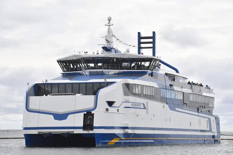 De eerste LNG-veerboot in Nederland